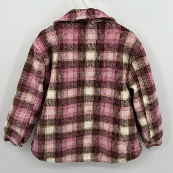Old Navy girls plaid shacket - Picture 2 of 7